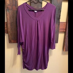 Purple Tunic Top